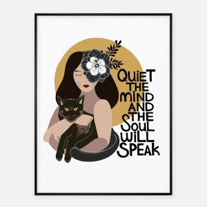 הדפס אמנות – Quiet the Mind | להשקיט את המחשבות
