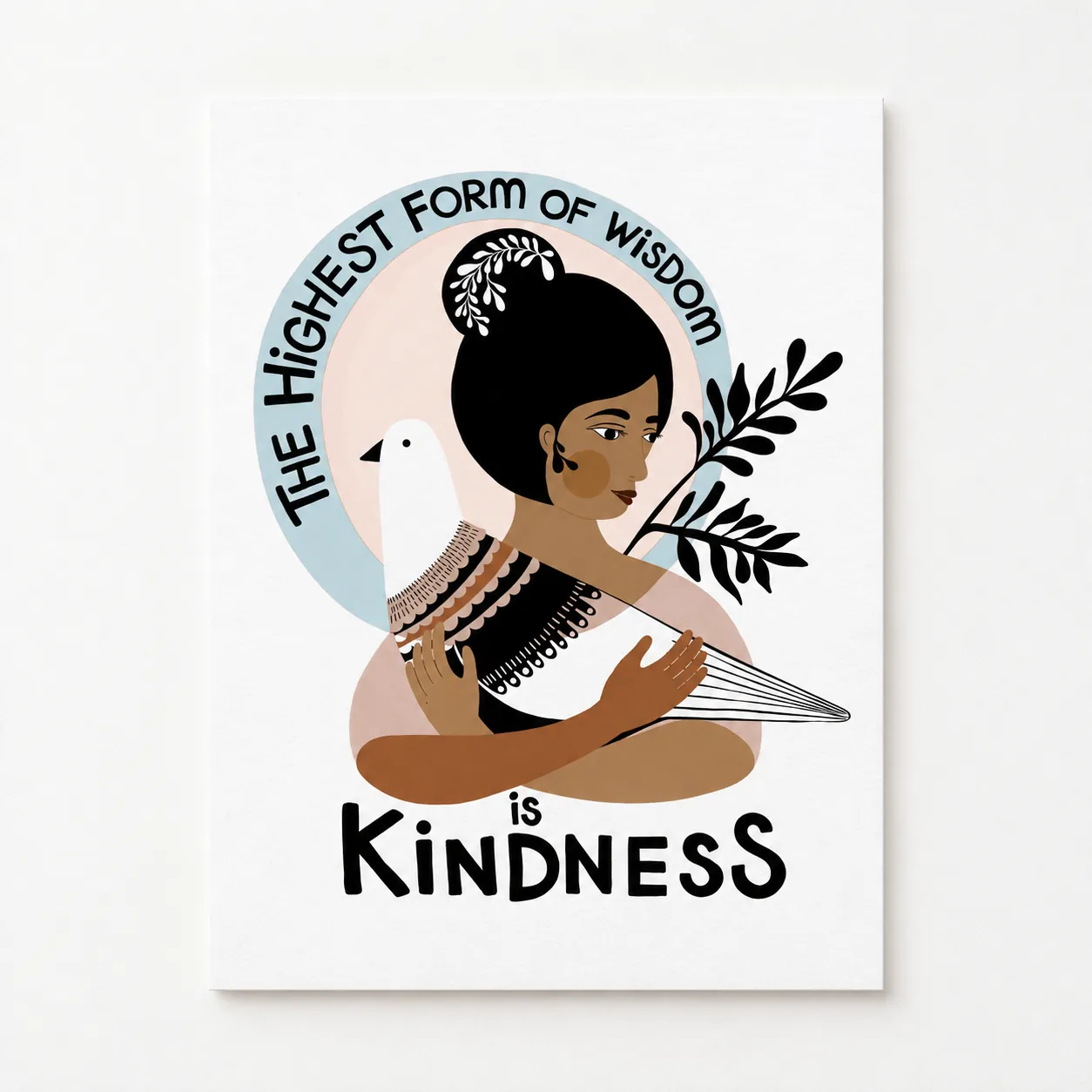 הדפס אמנות – תכלית חכמה חסד | Kindness